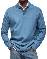 AVANOAH | LUXURY LONG-SLEEVED POLO