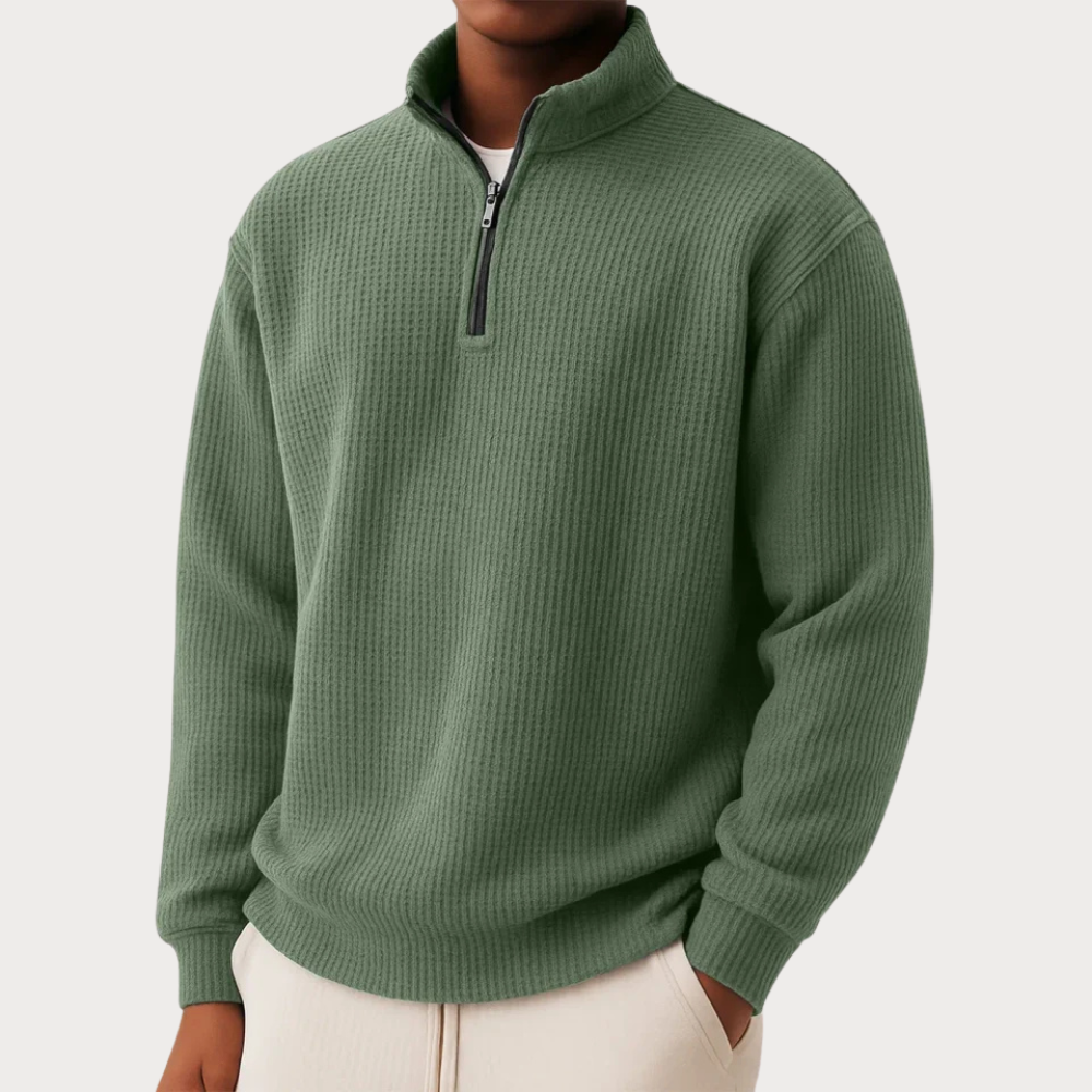 AVANOAH | ELEGANT ZIPPERED SWEATER FOR MEN