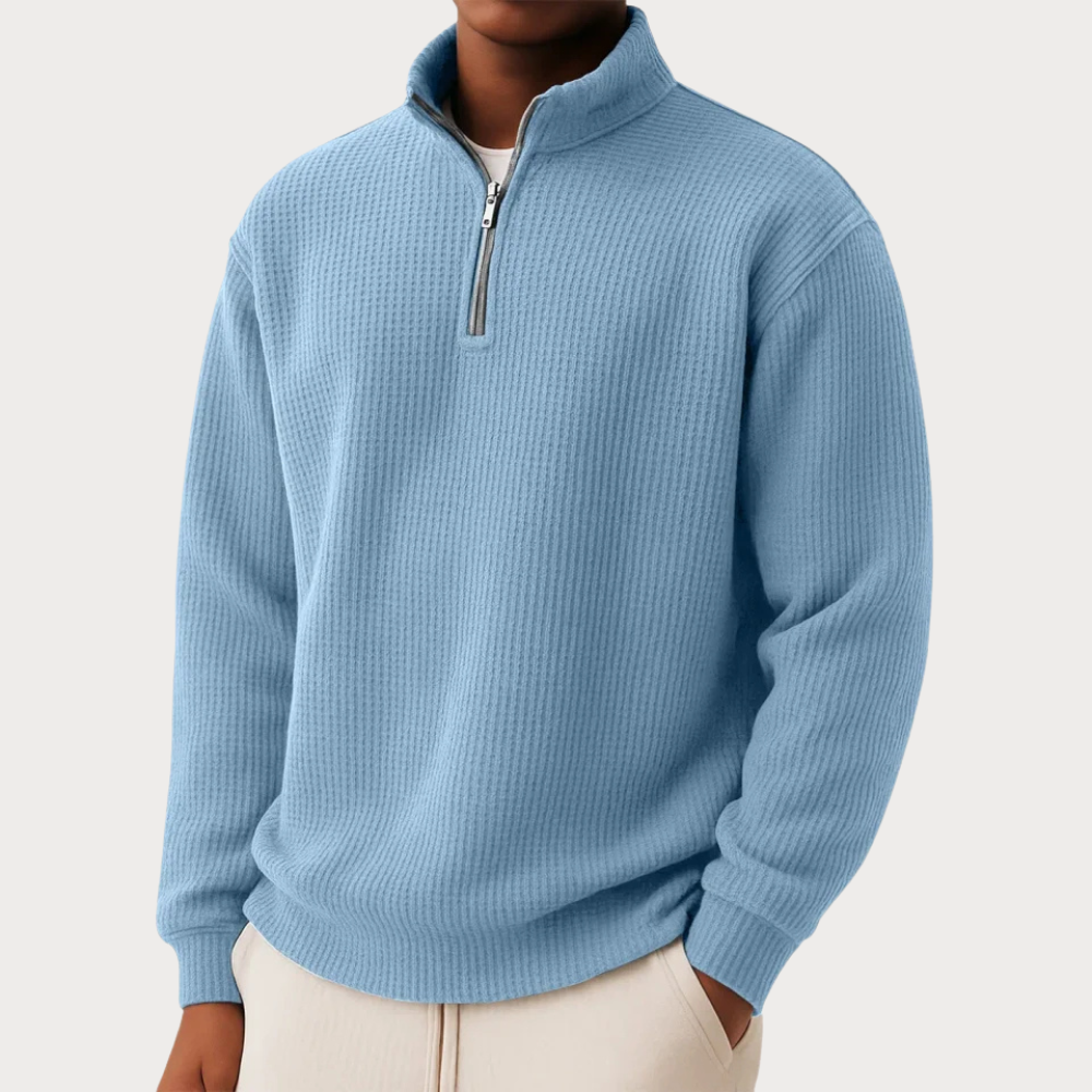 AVANOAH | ELEGANT ZIPPERED SWEATER FOR MEN
