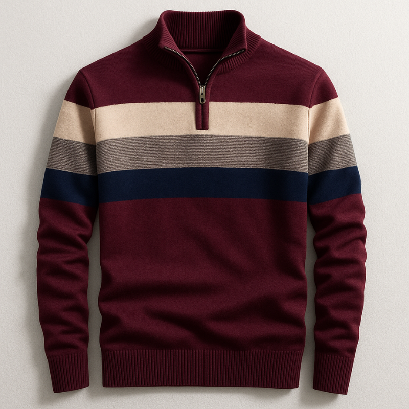 AVANOAH | PULLOVER WITH ZIP FOR MEN