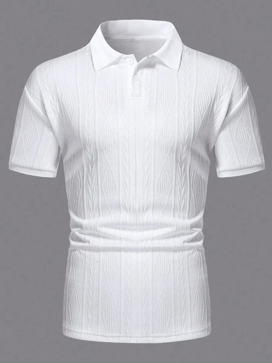 AVANOAH | CASUAL SUMMER POLO WITH BUTTONS