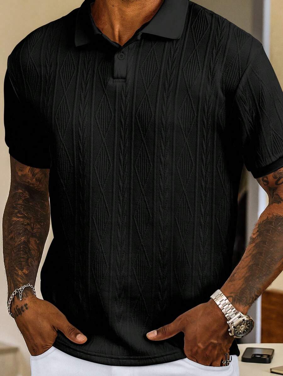 AVANOAH | CASUAL SUMMER POLO WITH BUTTONS