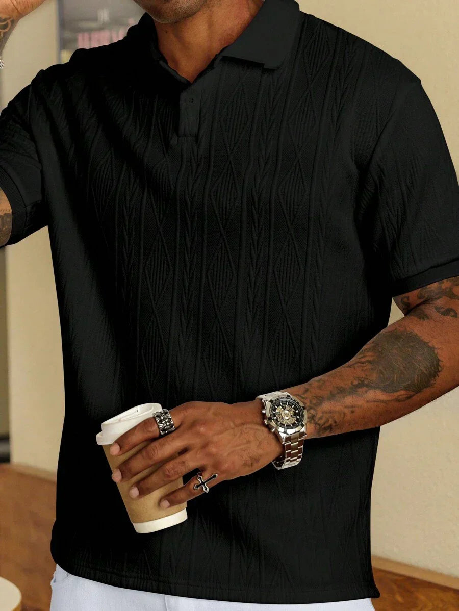 AVANOAH | CASUAL SUMMER POLO WITH BUTTONS