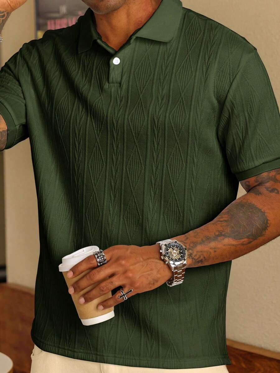 AVANOAH | CASUAL SUMMER POLO WITH BUTTONS