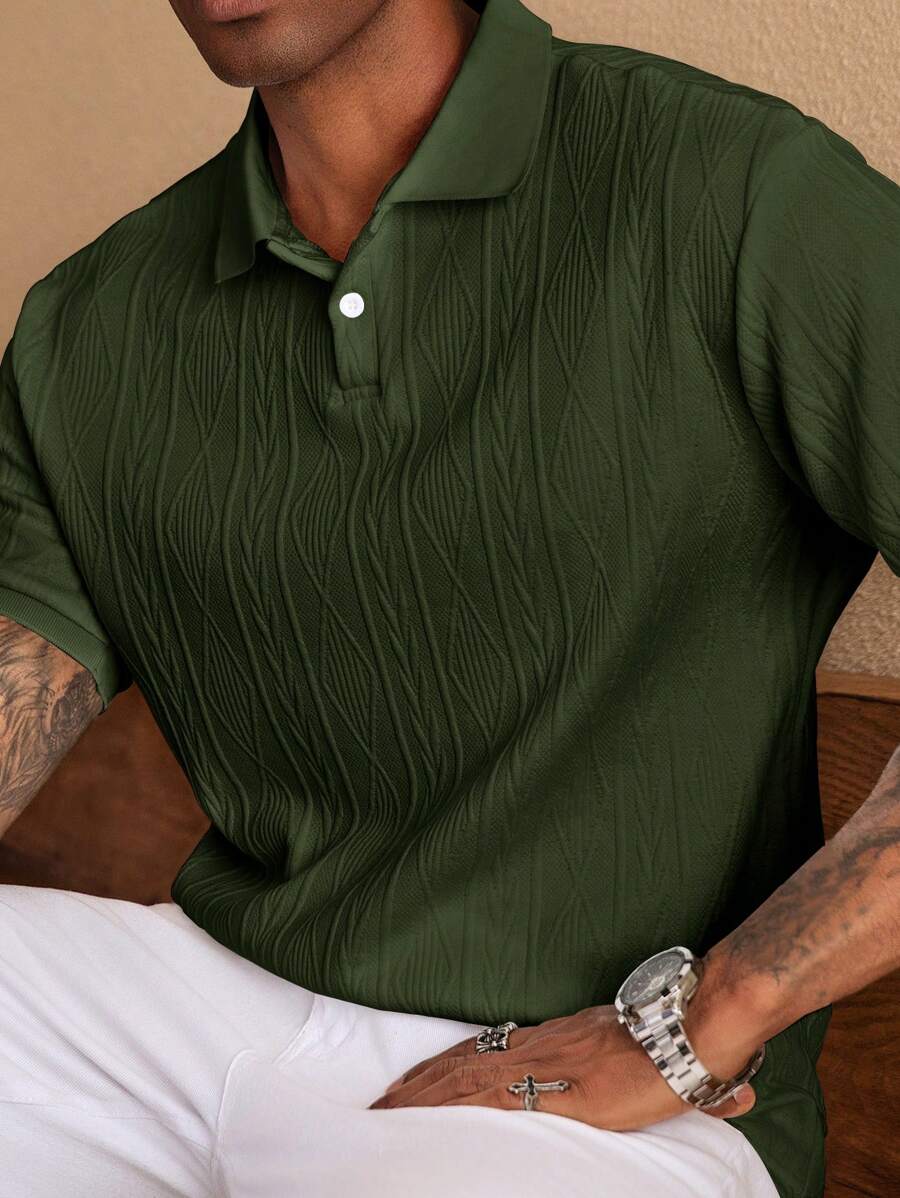 AVANOAH | CASUAL SUMMER POLO WITH BUTTONS