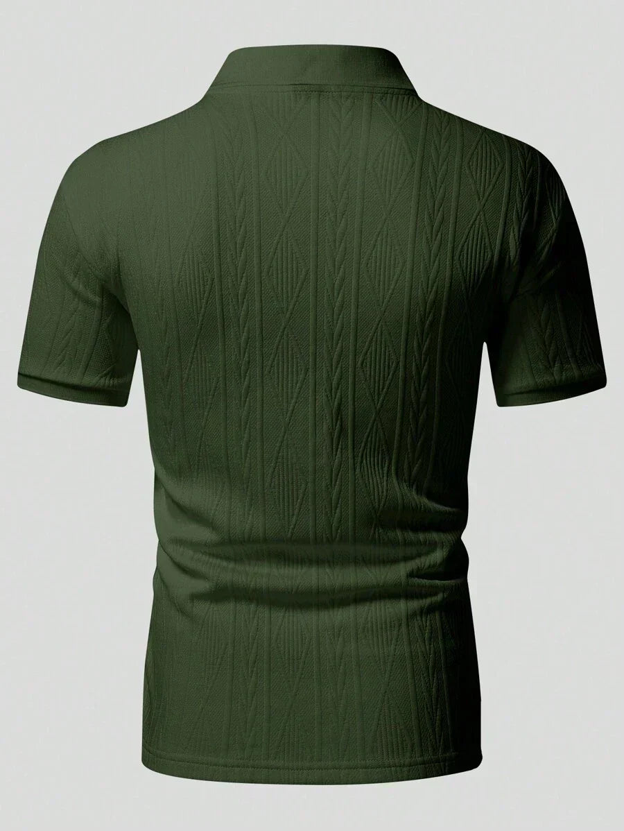 AVANOAH | CASUAL SUMMER POLO WITH BUTTONS