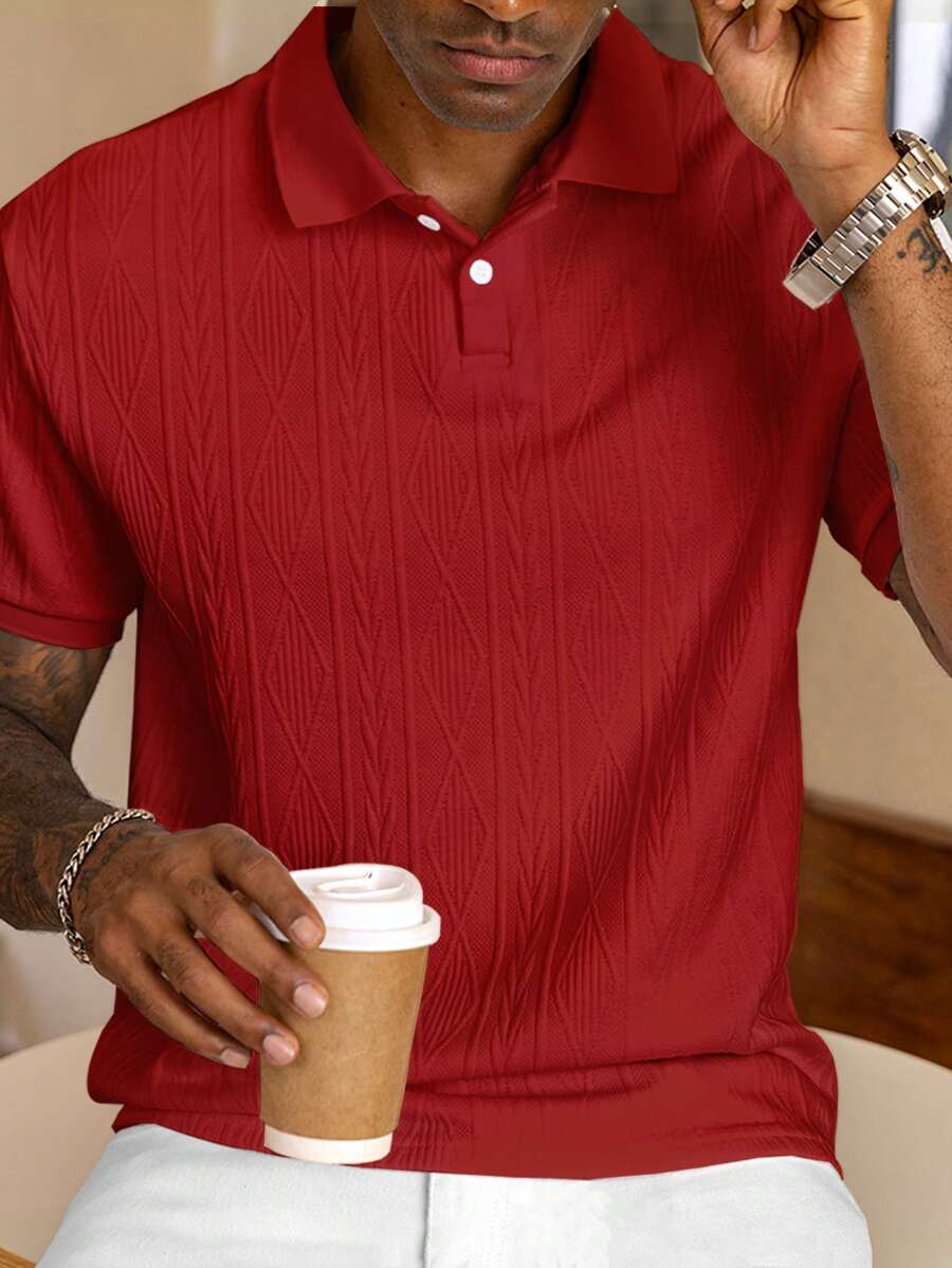 AVANOAH | CASUAL SUMMER POLO WITH BUTTONS