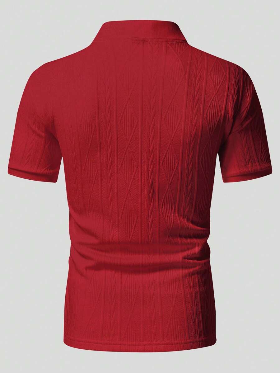 AVANOAH | CASUAL SUMMER POLO WITH BUTTONS