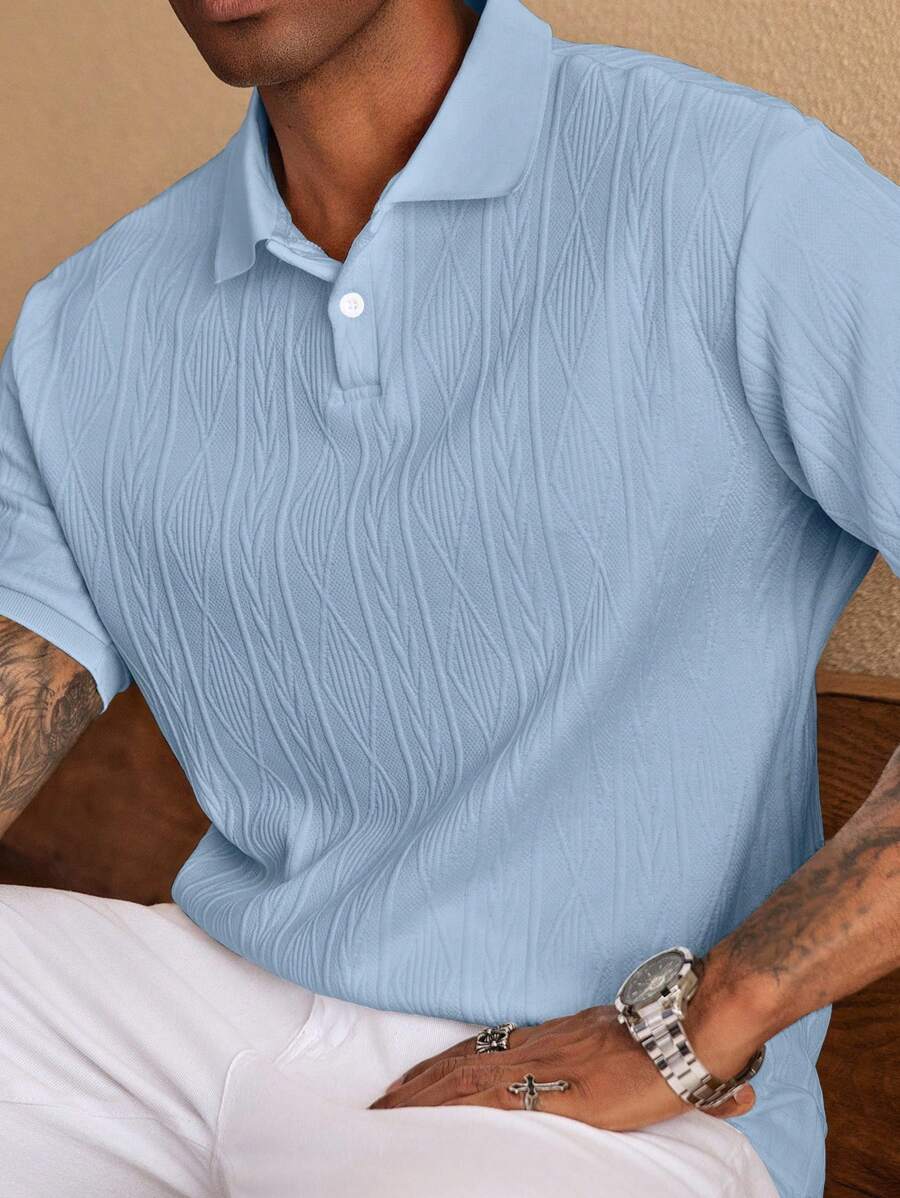 AVANOAH | CASUAL SUMMER POLO WITH BUTTONS