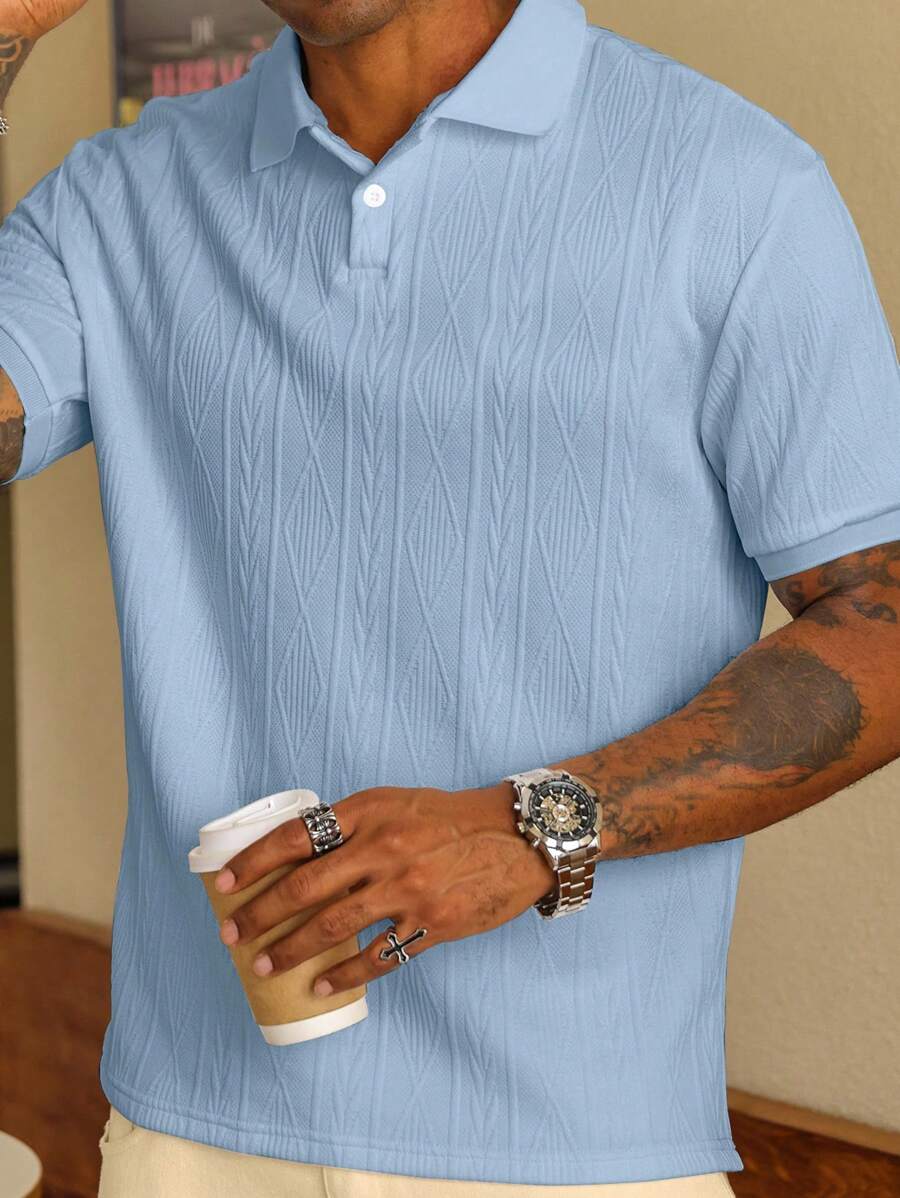 AVANOAH | CASUAL SUMMER POLO WITH BUTTONS