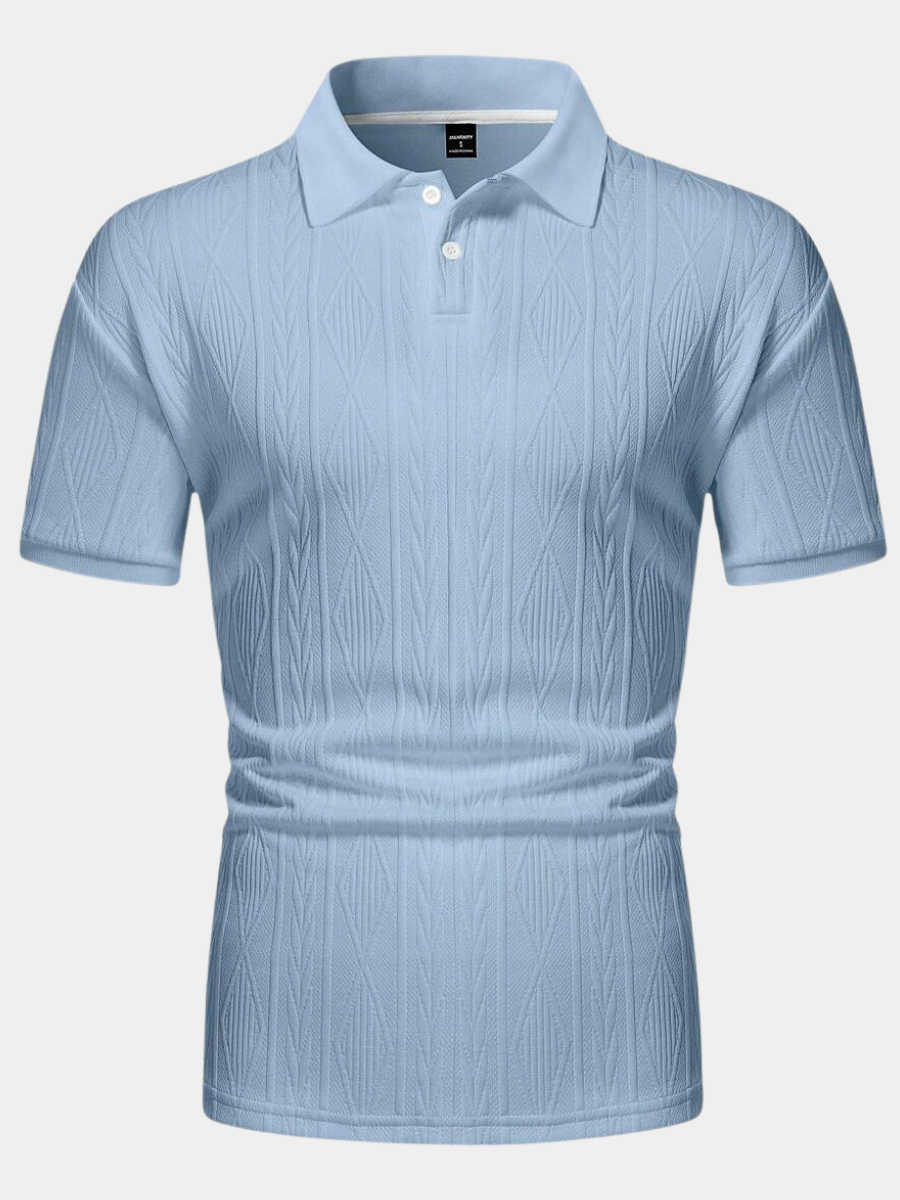 AVANOAH | CASUAL SUMMER POLO WITH BUTTONS