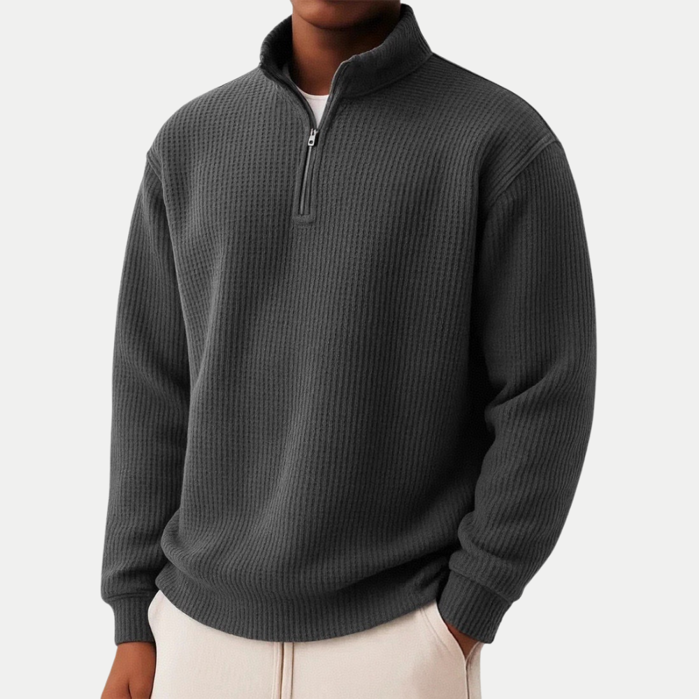 AVANOAH | ELEGANT ZIPPERED SWEATER FOR MEN