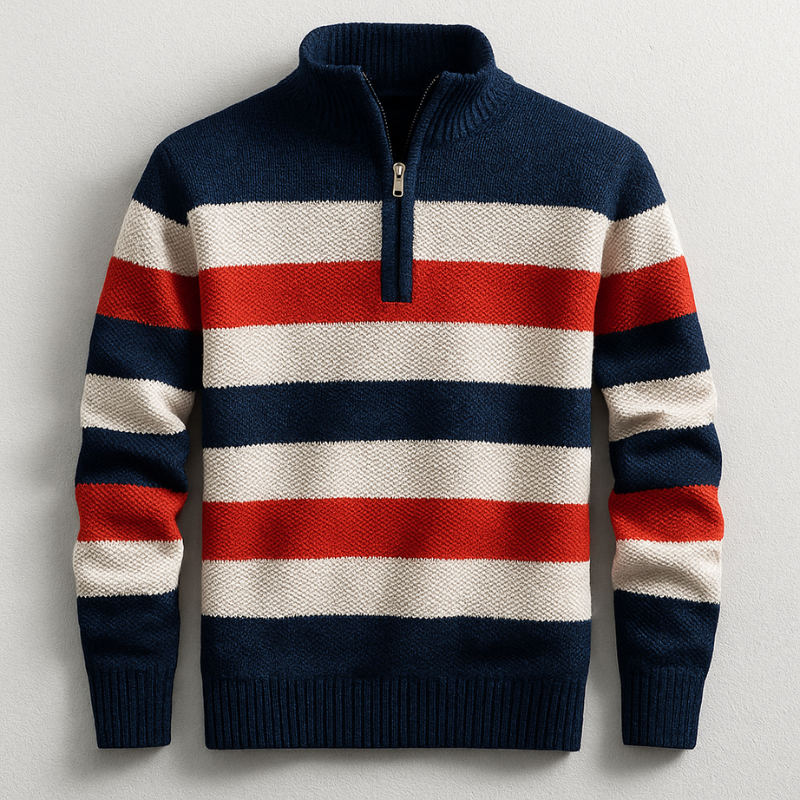 AVANOAH | ELEGANT ZIP PULLOVER FOR MEN