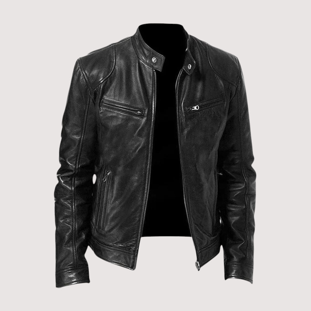 AVANOAH | ELEGANT LEATHER JACKET FOR MEN
