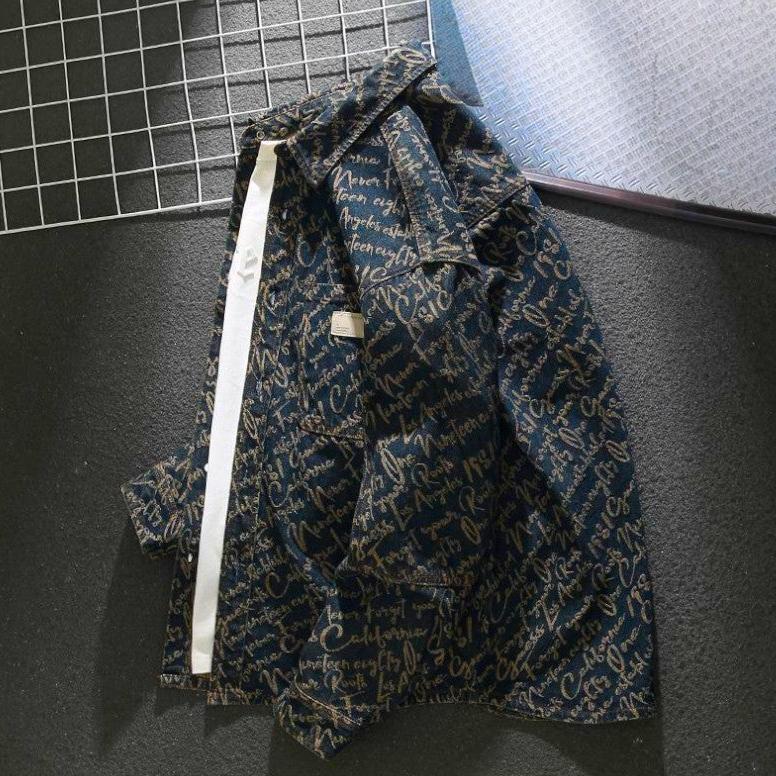 AVANOAH | EMBROIDERED DENIM JACKET FOR MEN