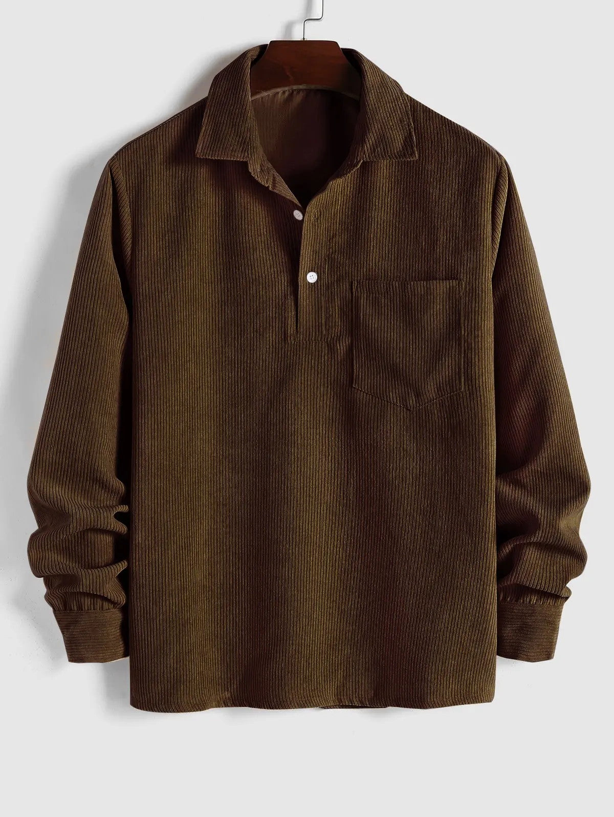 AVANOAH | LONG SLEEVE BUTTON-UP SHIRT FOR MEN