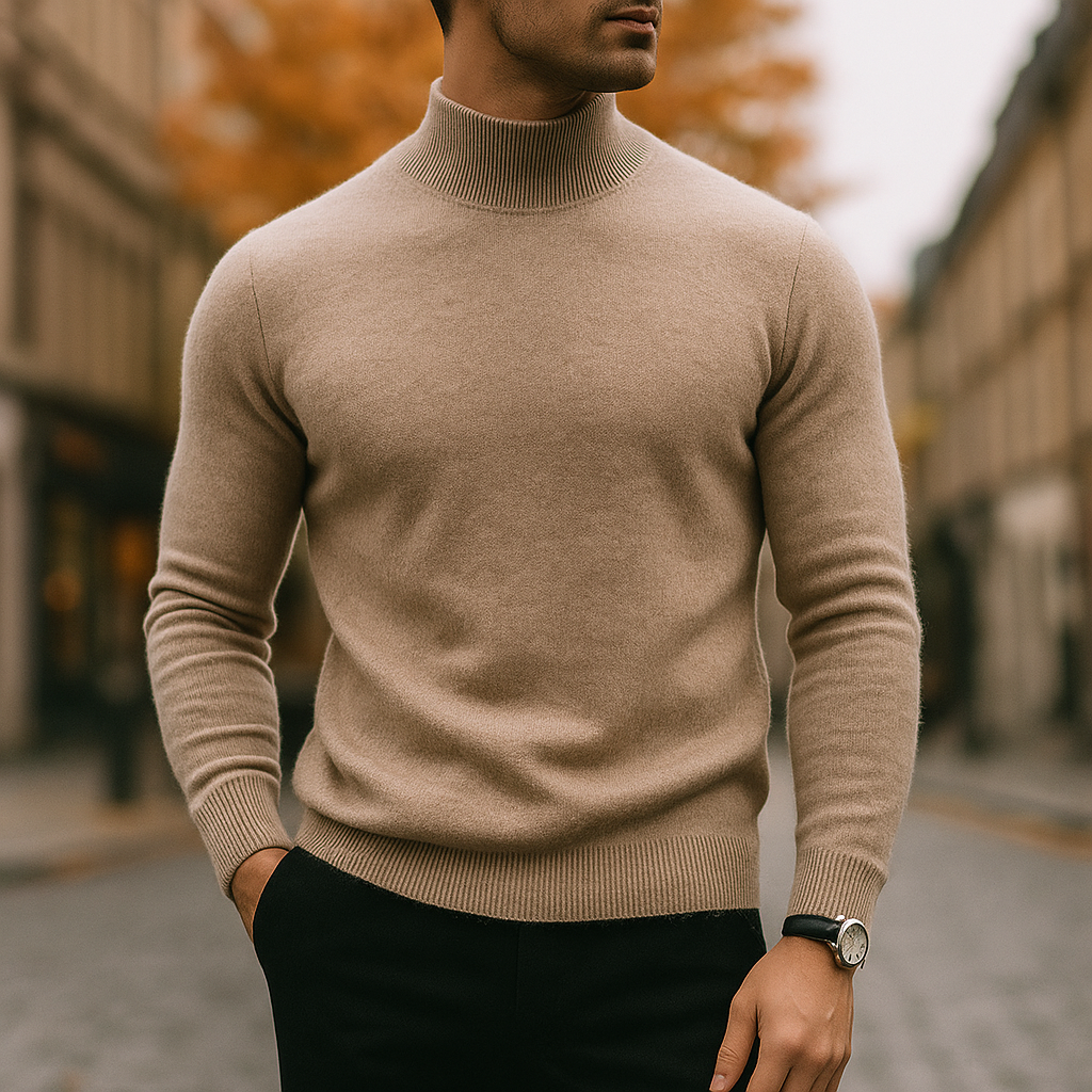 AVANOAH | HALF-COLLAR SWEATER FOR MEN