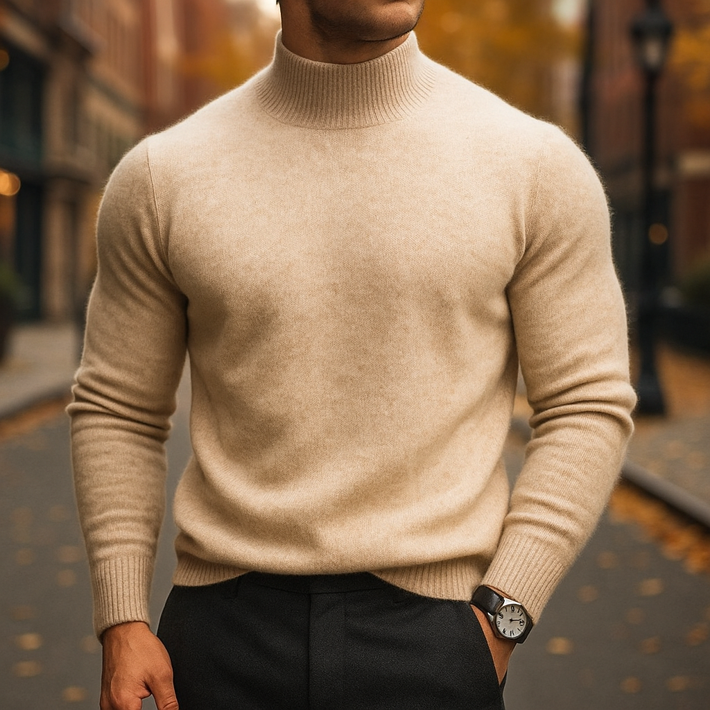 AVANOAH | HALF-COLLAR SWEATER FOR MEN