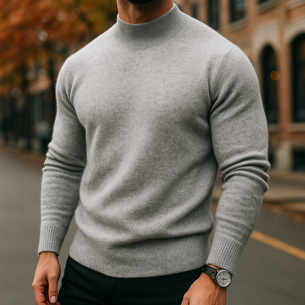 AVANOAH | HALF-COLLAR SWEATER FOR MEN