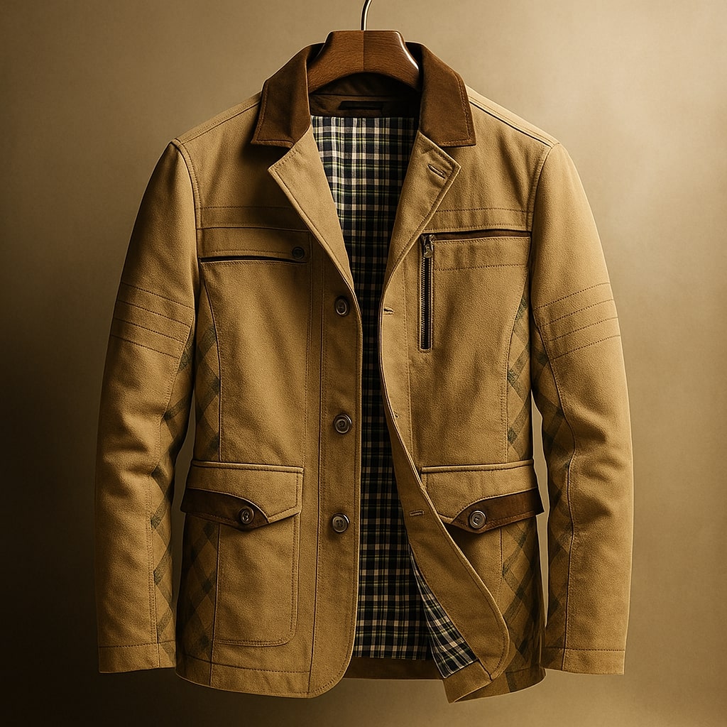 AVANOAH | TWILL FIELD JACKET FOR MEN