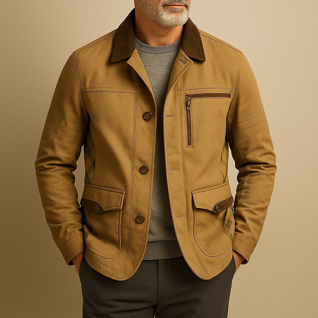 AVANOAH | TWILL FIELD JACKET FOR MEN