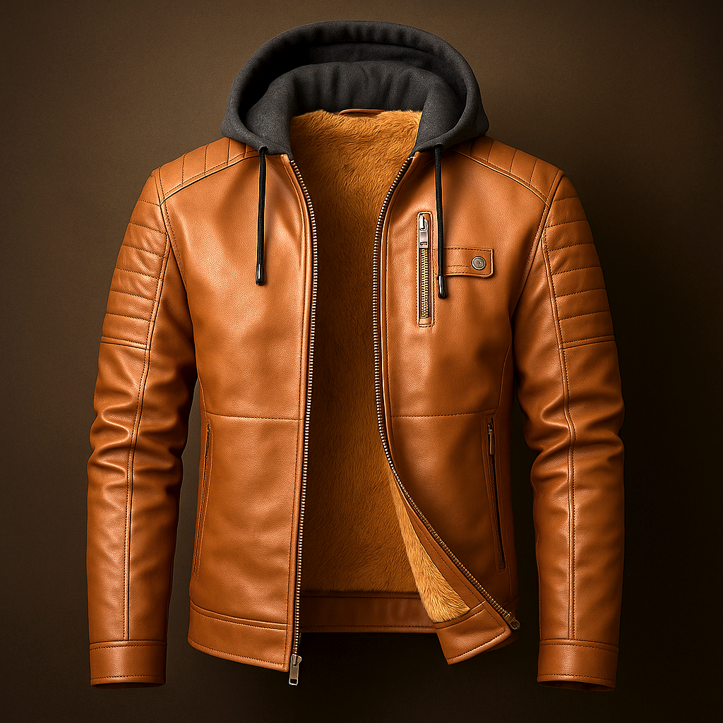AVANOAH | ELEGANT AND REFINED HOODED JACKET FOR MEN