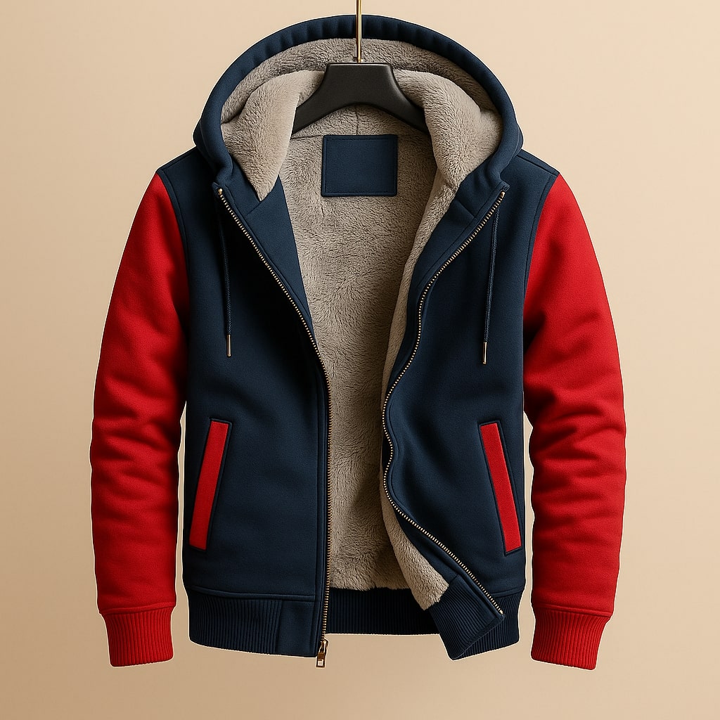 AVANOAH | DOUBLE-LAYERED HOODED JACKET FOR MEN