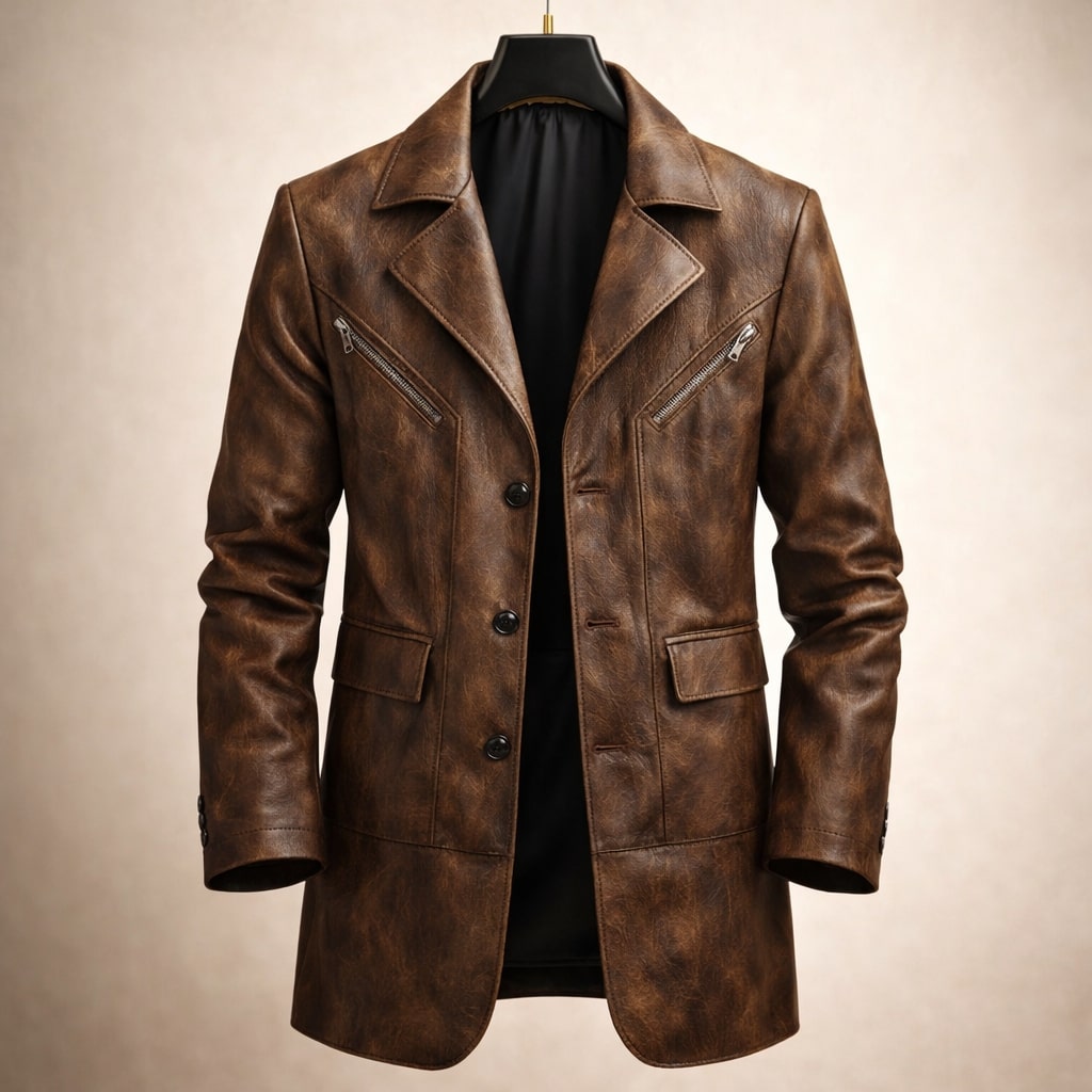 AVANOAH | STRUCTURED PANEL JACKET FOR MEN