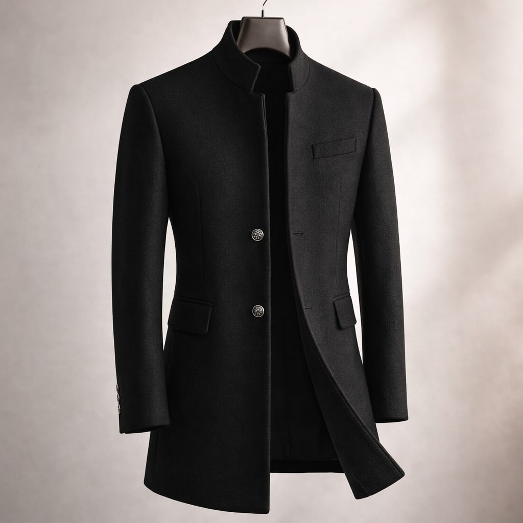 AVANOAH | HIGH COLLAR COAT FOR MEN