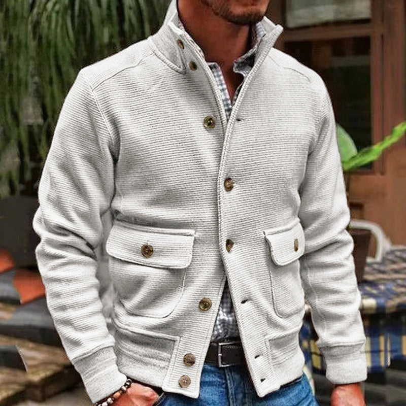 AVANOAH | CLASSIC HIGH COLLAR JACKET FOR MEN