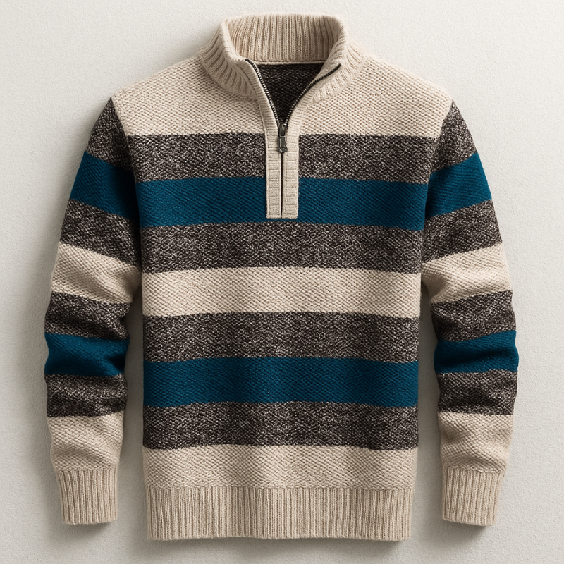 AVANOAH | ELEGANT ZIP PULLOVER FOR MEN