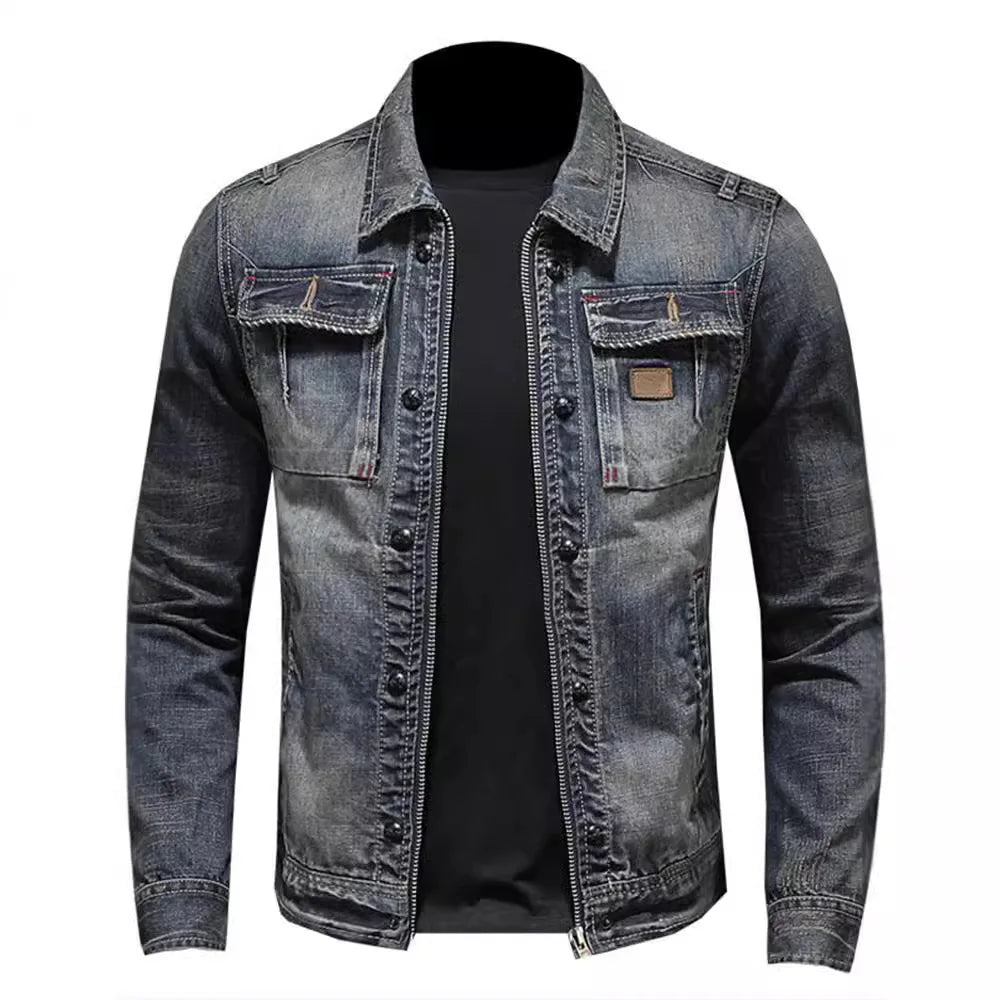 AVANOAH | ELEGANT DENIM JACKET FOR MEN