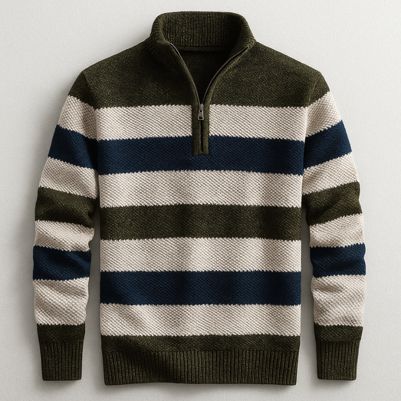 AVANOAH | ELEGANT ZIP PULLOVER FOR MEN