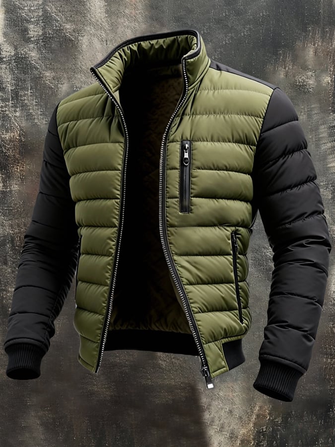 AVANOAH | QUILTED ZIP JACKET FOR MEN