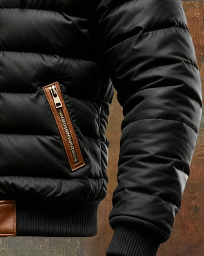 AVANOAH | ELEGANT SHERPA QUILTED JACKET FOR MEN