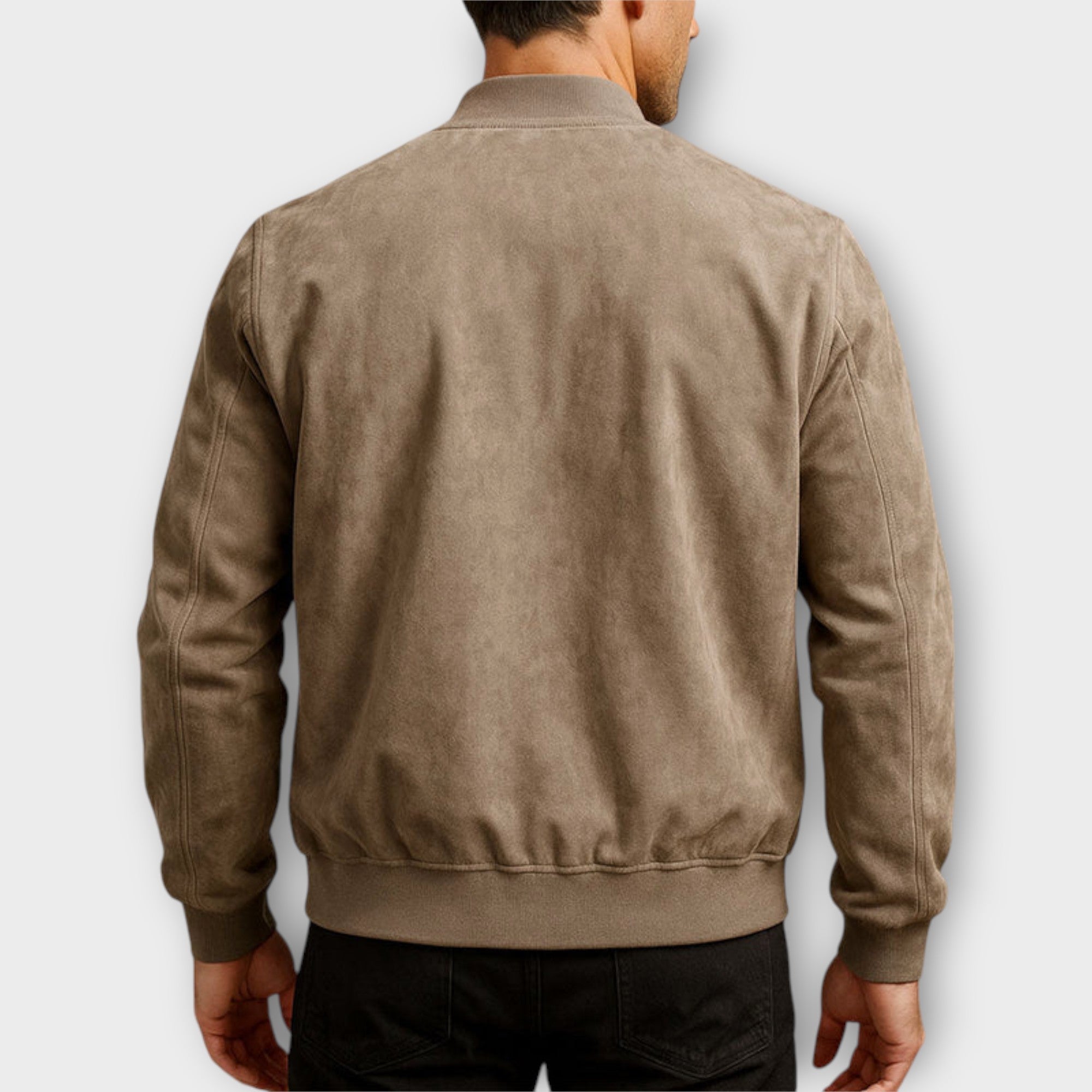 AVANOAH | MENS SUEDE BOMBER JACKET