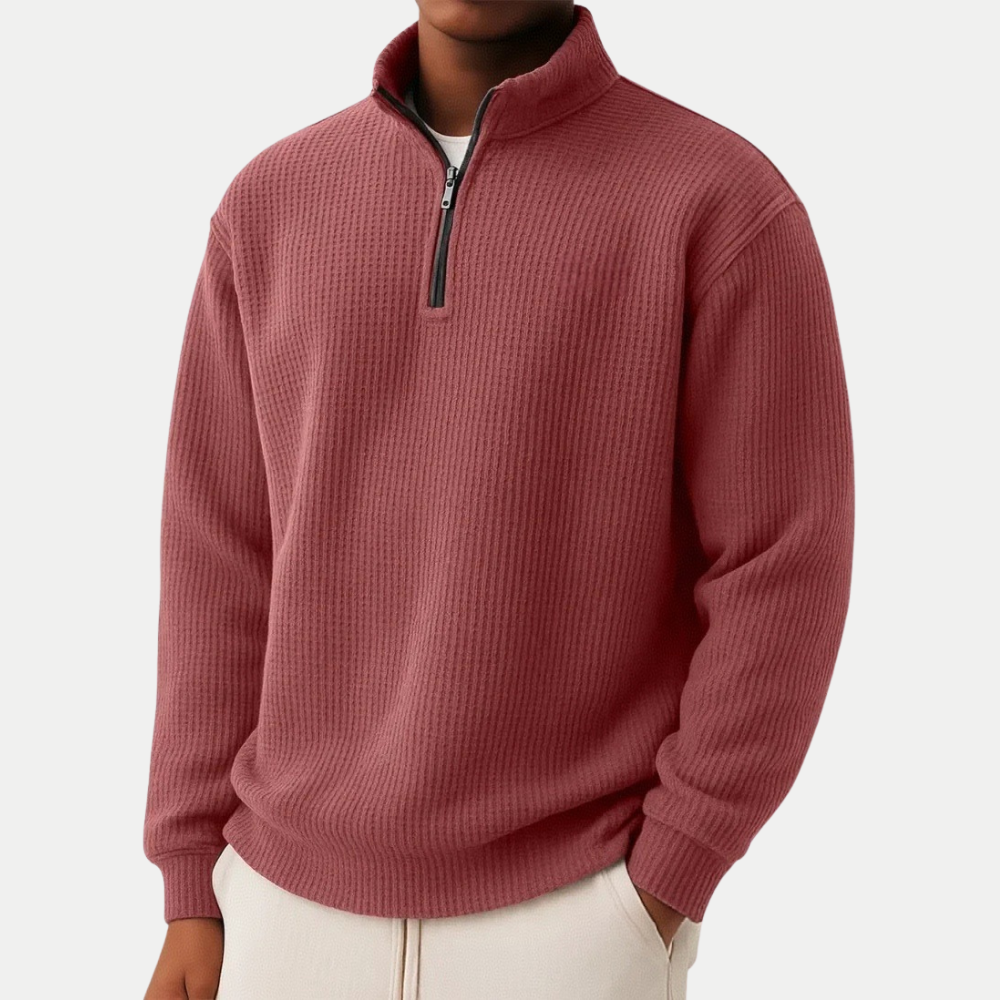 AVANOAH | ELEGANT ZIPPERED SWEATER FOR MEN