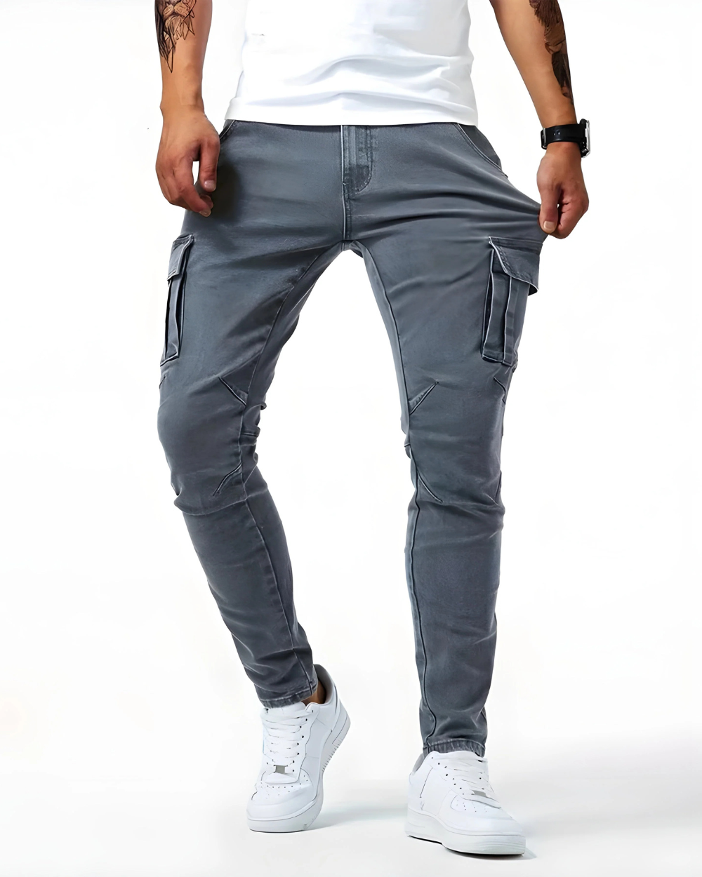 AVANOAH | STRETCH CARGO PANTS FOR MEN