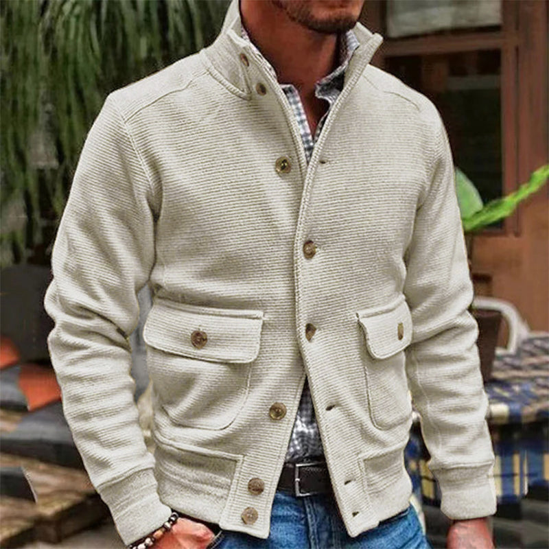 AVANOAH | CLASSIC HIGH COLLAR JACKET FOR MEN