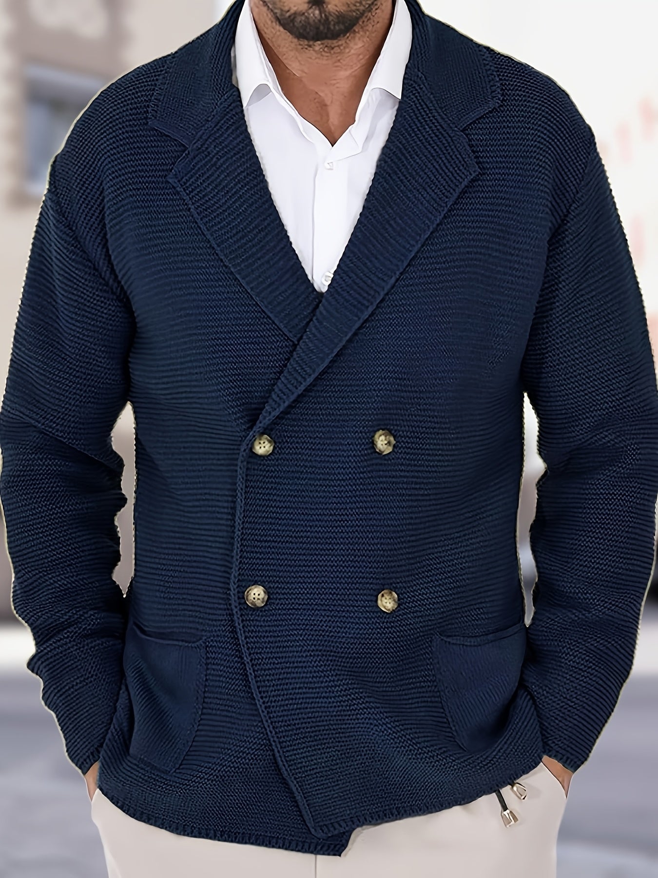 AVANOAH | ELEGANT KNIT CARDIGAN FOR MEN