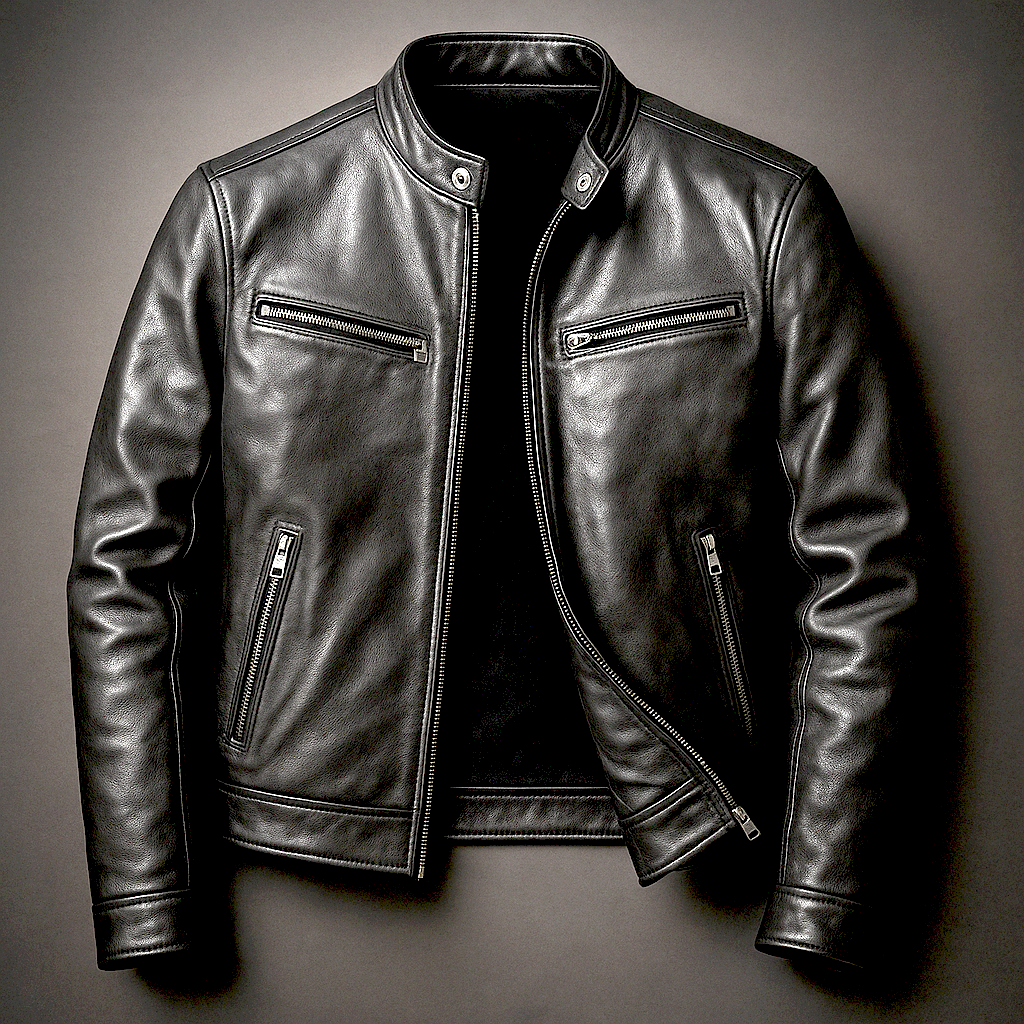 AVANOAH | CLASSIC BIKER JACKET FOR MEN