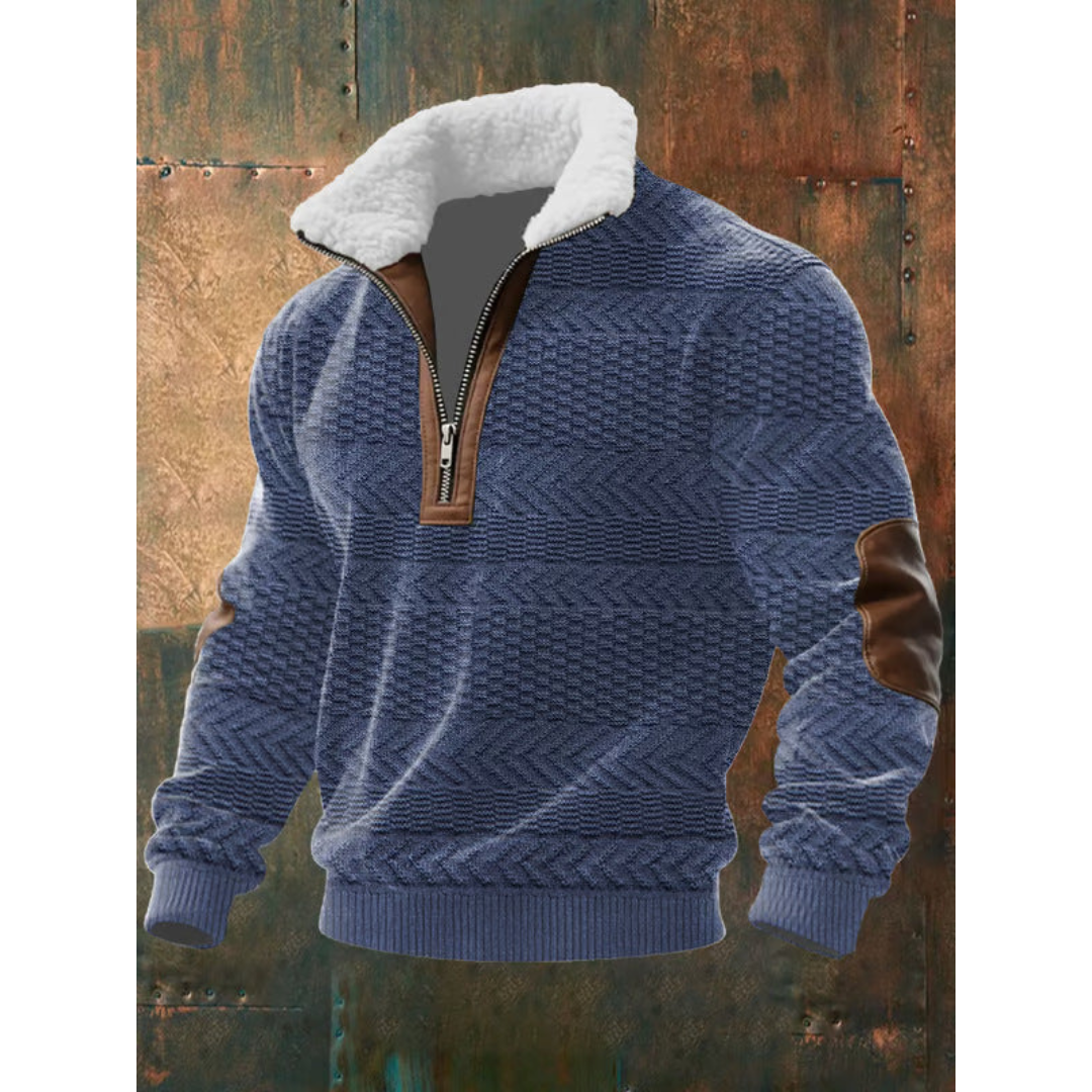 AVANOAH | HIGH COLLAR FLEECE SWEATER