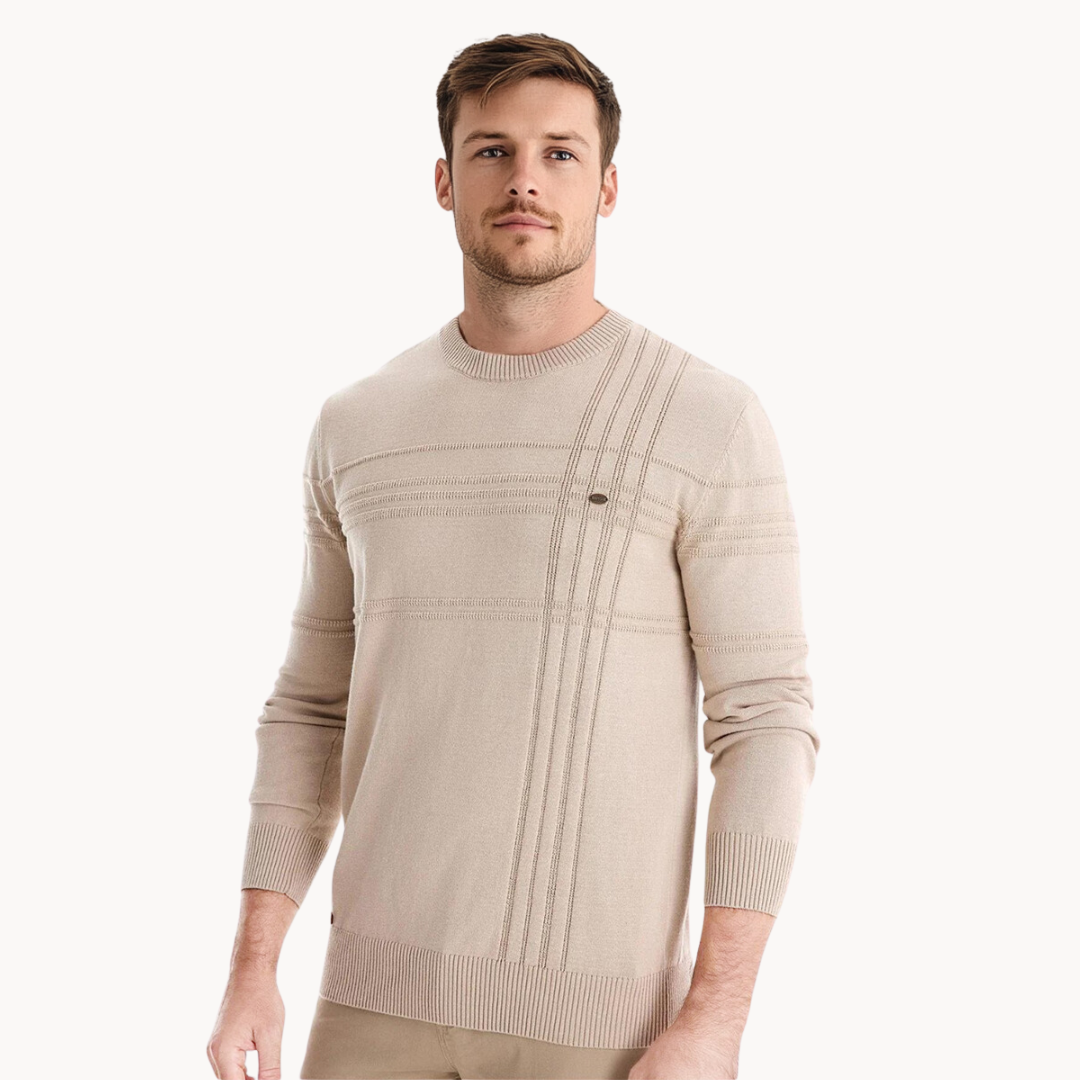 AVANOAH | STRIPED SWEATER FOR MEN