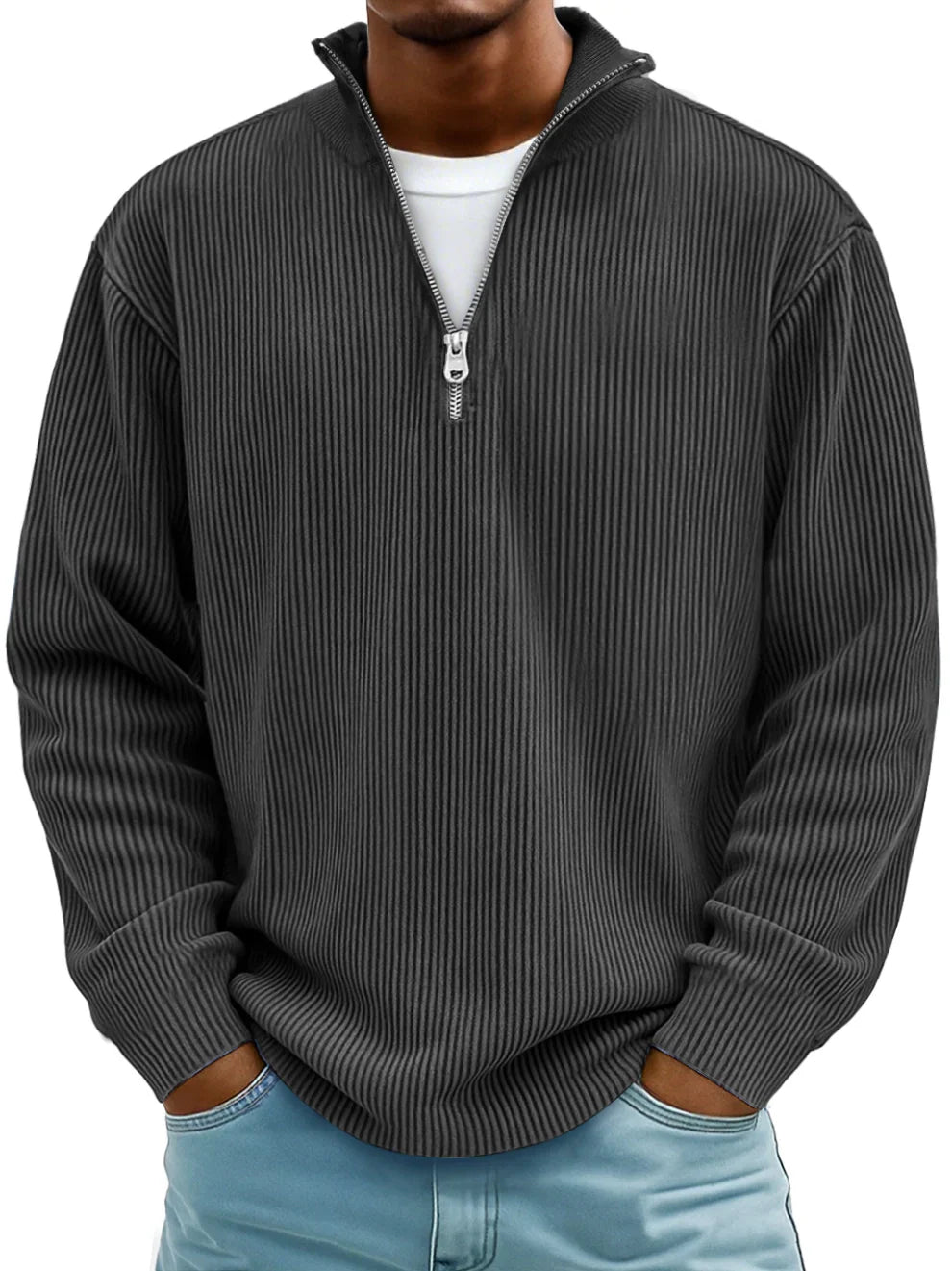 AVANOAH | TRENDY MEN'S HALF ZIP SWEATER