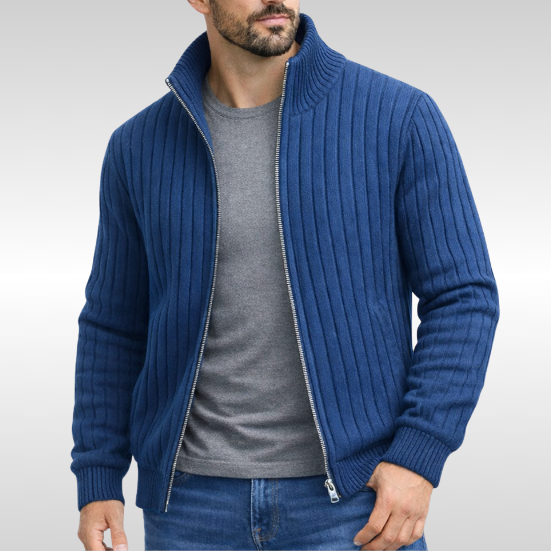 AVANOAH | CLASSIC ELEGANT ZIP CARDIGAN FOR MEN