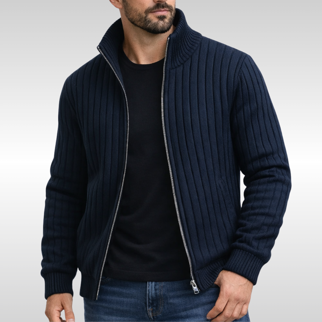 AVANOAH | CLASSIC ELEGANT ZIP CARDIGAN FOR MEN