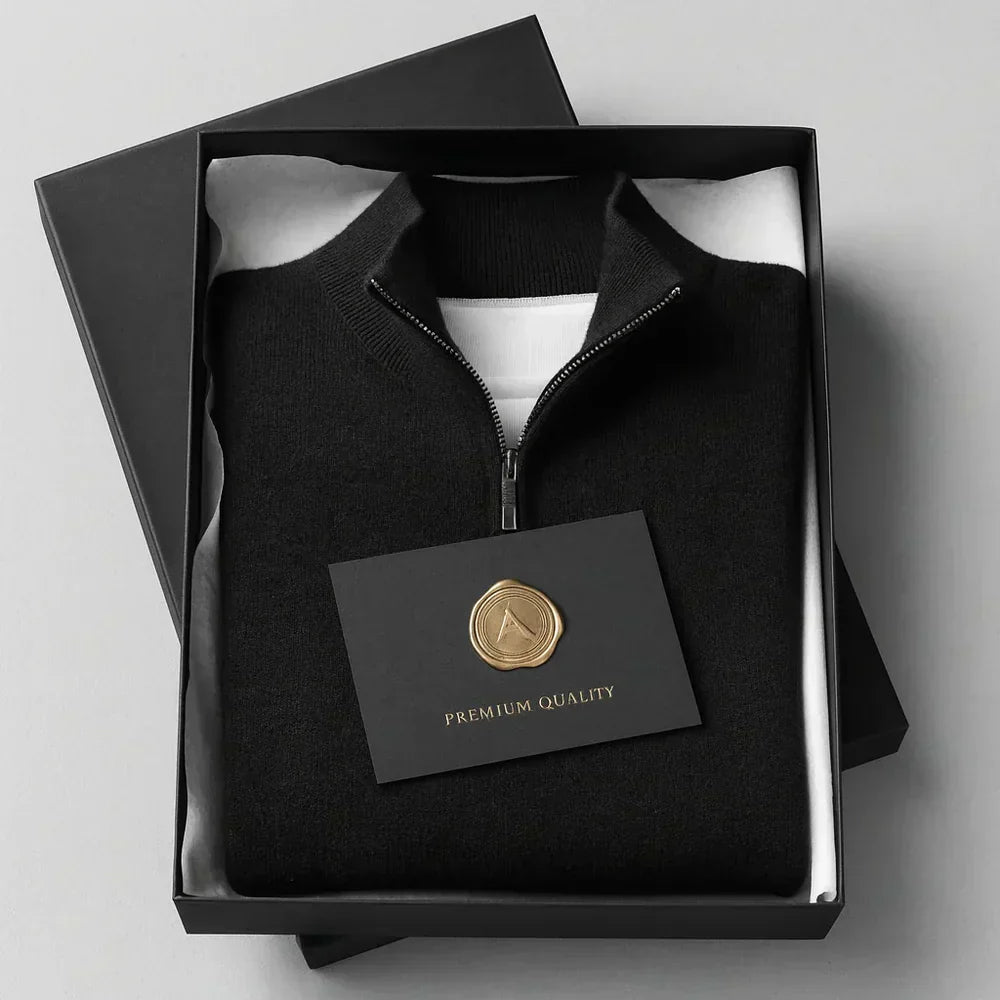 AVANOAH | ZIP-UP PULLOVER FOR MEN