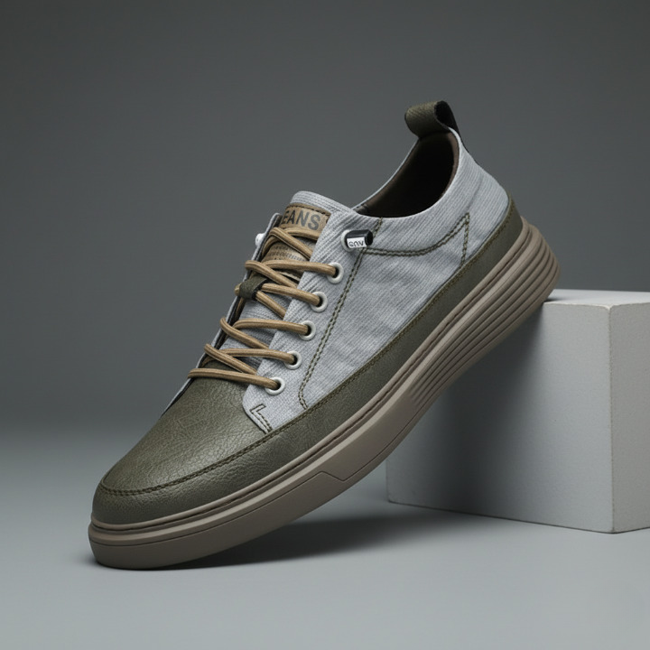 AVANOAH | MEN'S LEATHER SNEAKERS