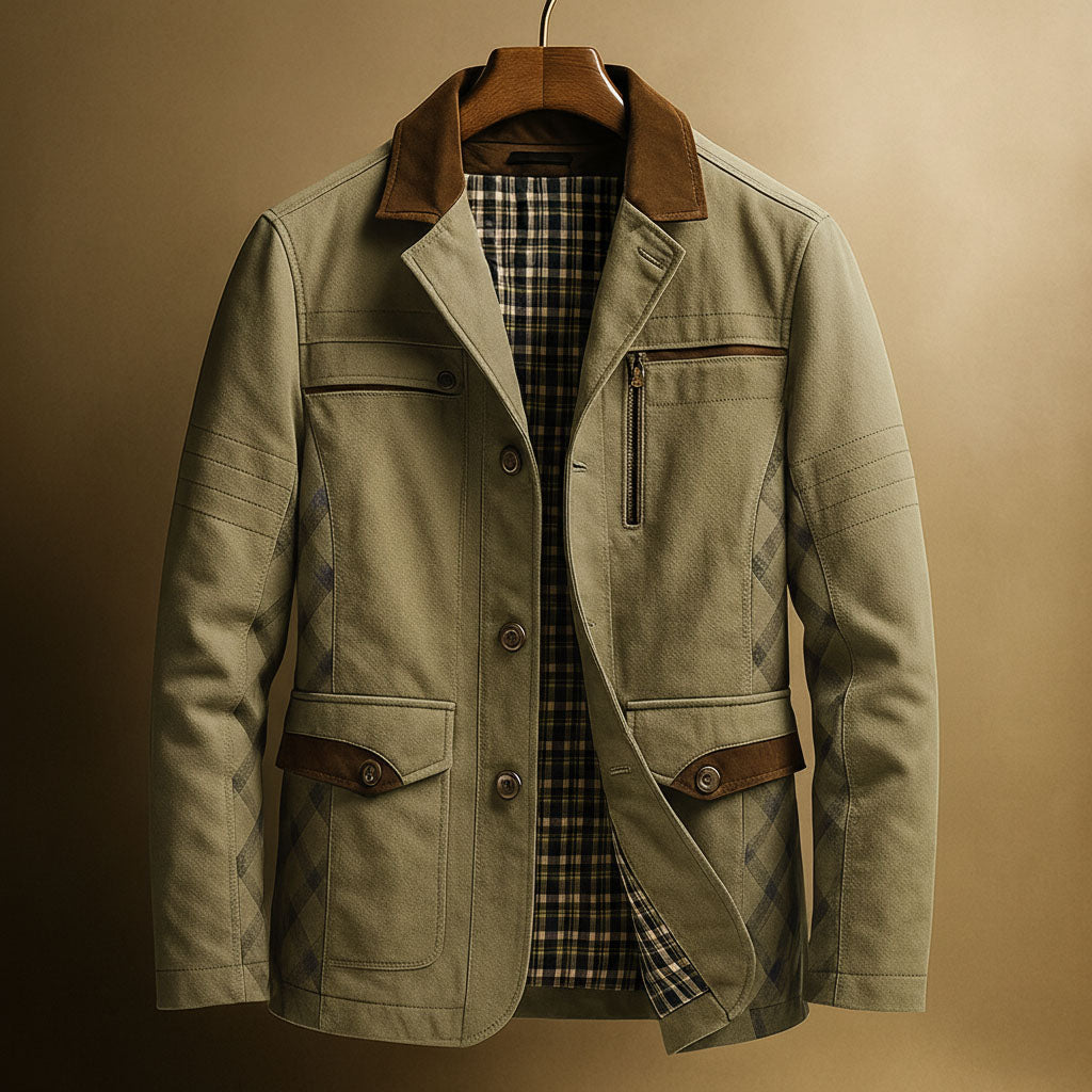 AVANOAH | TWILL FIELD JACKET FOR MEN
