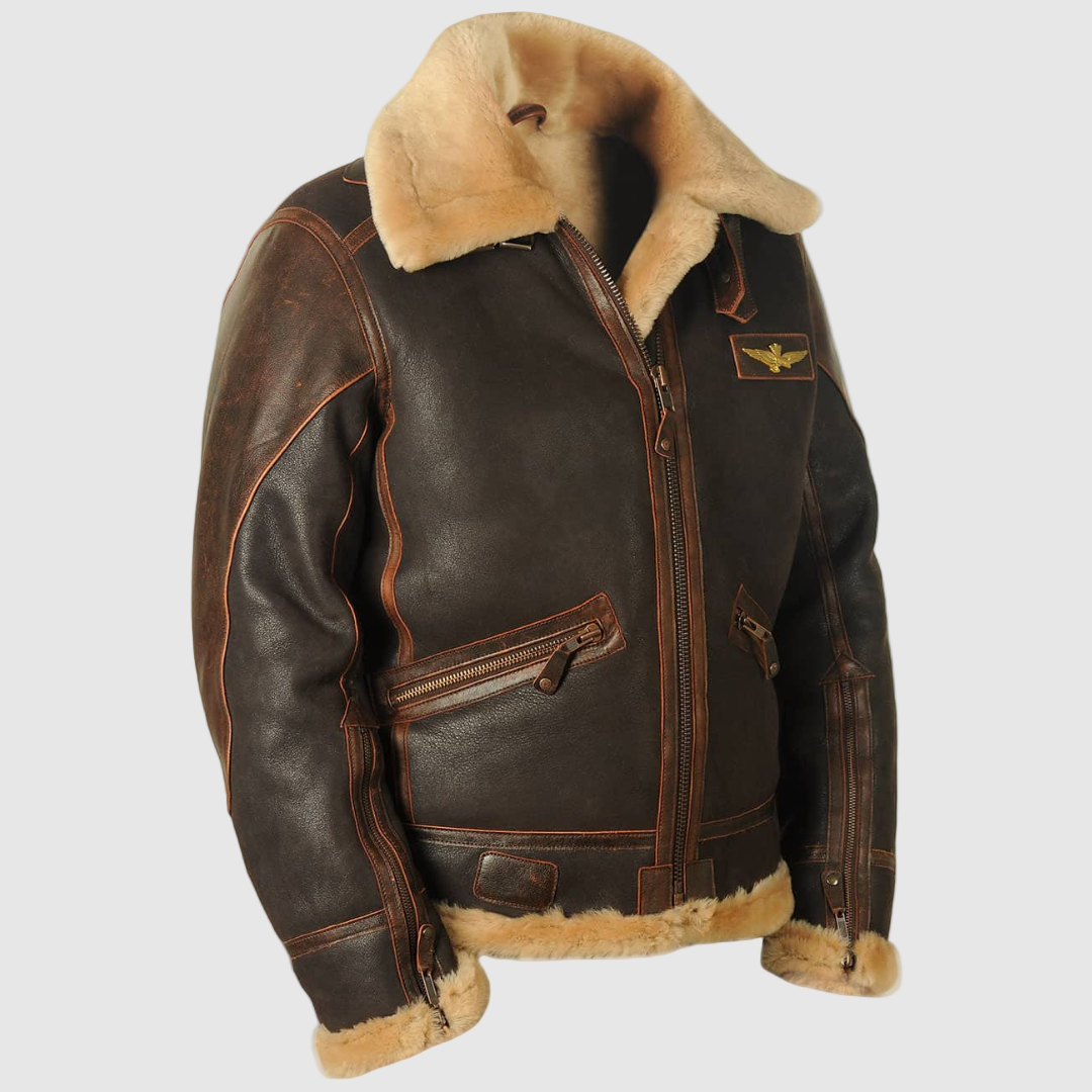 AVANOAH | CLASSIC AVIATOR JACKET FOR MEN